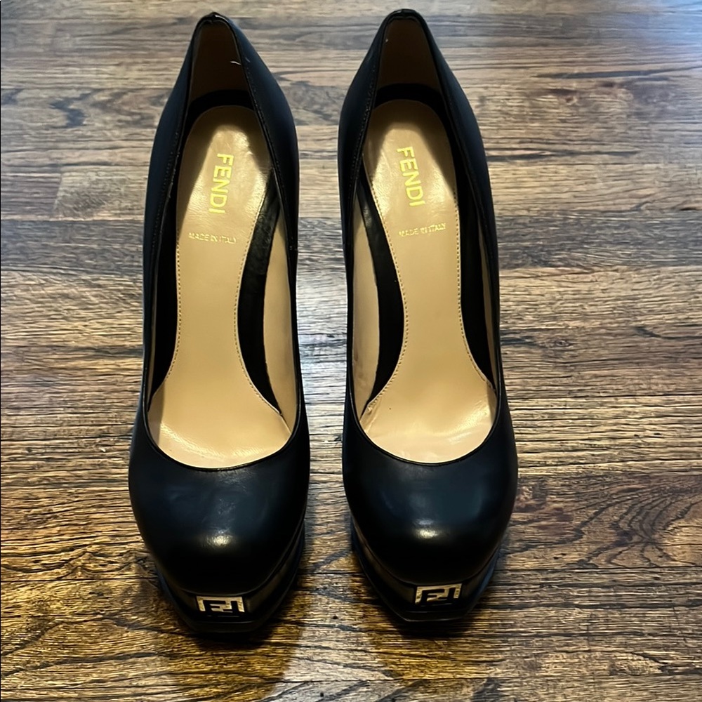 Fendi platform heels